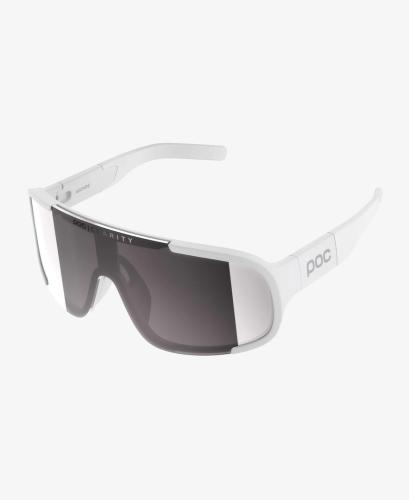 POC Aspire WF Sportbrille - Hydrogen White/Clarity Road/Sunny Silver